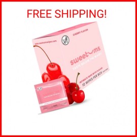 Feminine Wipes for Women, Individually Wrapped - pH Balanced Flavored Intimate W