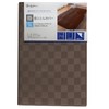 Merry Night PE12101-93 Duvet Cover, Checkered Pattern, Brown, Single Long,