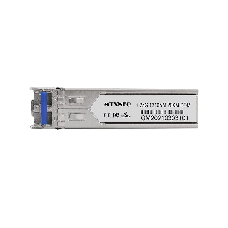2pcs Industrial SFP Module 1.25Gb/s 20km Fiber Transceiver Duplex LC