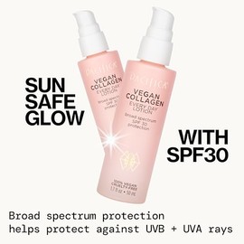 Pacifica Pacifica Face Moisturizer - Vegan Collagen Face Lotion SPF 30 Broad Spectrum Sunscreen Every Day Face Lotion, UVA/UVB Protection for All Skin Types, Lightweight, Hydrating, Cruelty Free