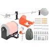 Mower Trimmer Utility Kit, Heavy Duty Weed Eater Rack, Weed