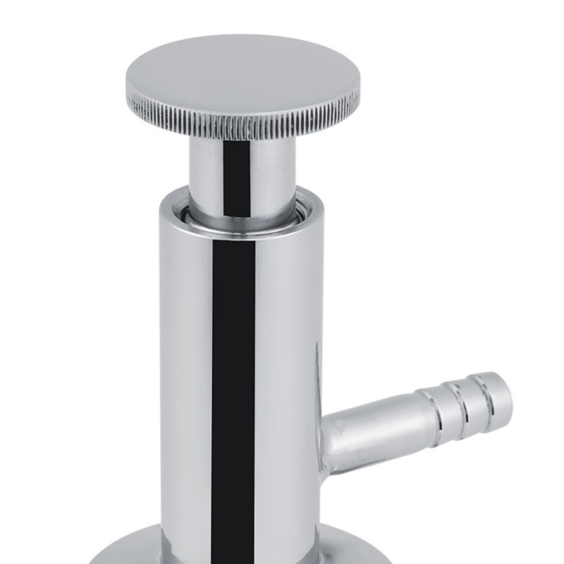 1pc 2inch(50.5mm) Ferrule Sanitary Stainless Steel SUS304 Sampling Valve