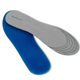 Quality Shock Absorbing Gel Insoles, Replace Your Old Boot, Shoe, and Trainer Insoles and Feel The Difference. Great for Running = Ladies