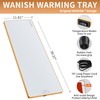 Electric Warming Tray（Extra Long 40”x12”），Food Warmer with Thermostat and Full