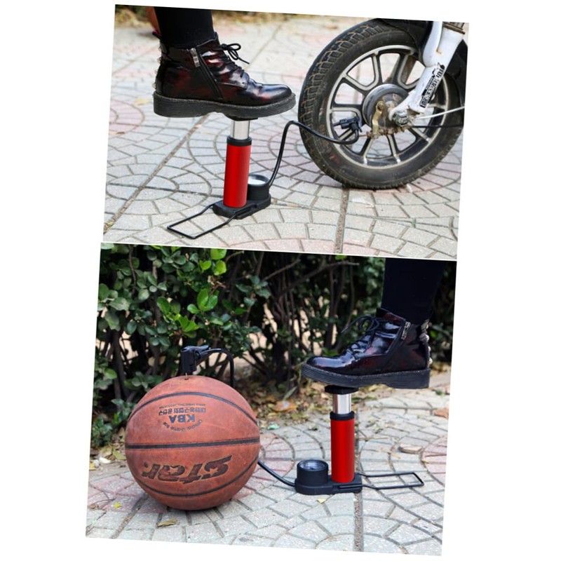 Kisangel Mini Tire Floor Pump High-Pressure Foot Pump for Bike