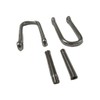 Stainless Steel Wide D Shackle 10MM X2 (Long Dee Link