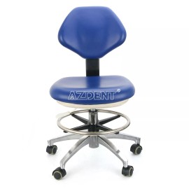 AZDENT Unidad de entrega dental portatil móvil compresor de aire succión jeringas/Silla - Dentist Stool