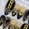 Hip chrome handmade nail tips - Oval / 힙한 크롬
