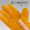 SZSL Heat Resistant Gloves, Cowhide Leather, For Bonfire & Outdoor
