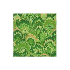 Caspari Marbled Ceramica Green Cocktail Napkins - Includes 12 Packs of 20 Cocktail Napkins
