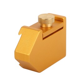 Woodworking Ruler Locator, Woodworking Ruler Locator, Aluminum Alloy 45 Degrees Angle Line Caliber Ruler Locator Ruler Block Gauge, Scribing