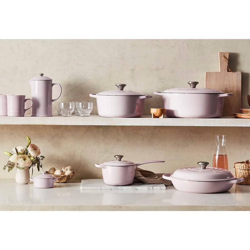 Le Creuset Stoneware Mini Round Cocotte, 8oz, Shallot
