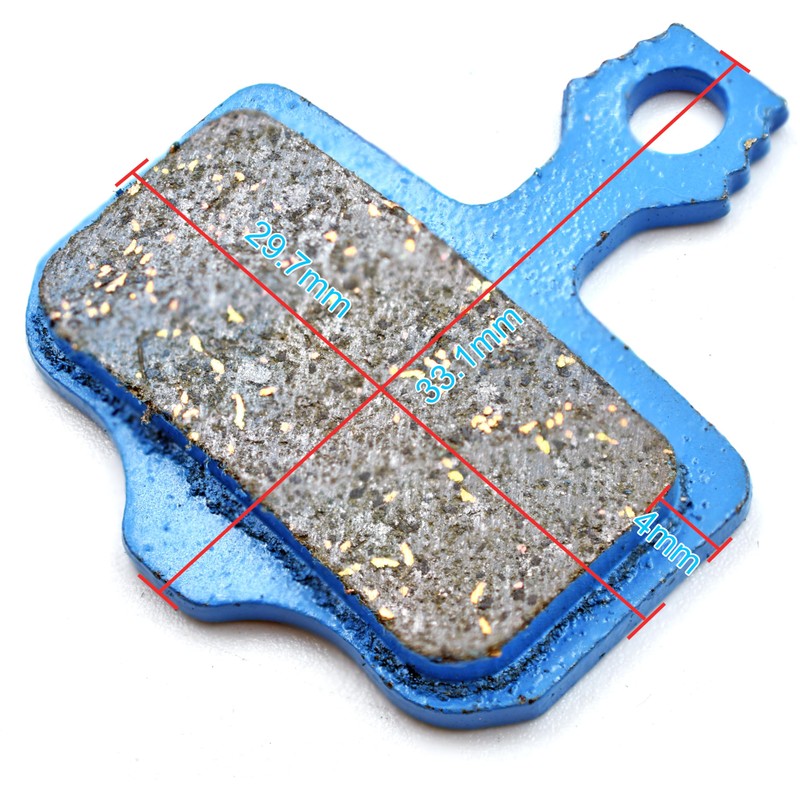 myBESTbike - Bicycle Brake Pads 4 Pairs Disc Brake Pads