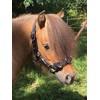 JF-Reitsport Unisex - Adult Halster with Kaphoofdstel Variant Cavesson, Black,