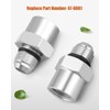 6AN Adapter Fitting Set Fit for GM TBI Style/Vortec Fuel