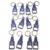 CLGIFT Set of 12 California Souvenir Keychain, I Heart LA