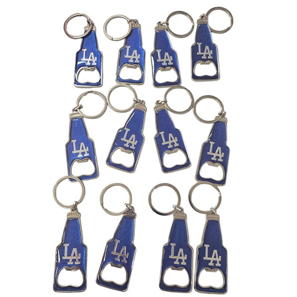 CLGIFT Set of 12 California Souvenir Keychain, I Heart LA