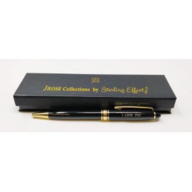 I Love You Named JRose Collections Men Pen in Luxury gift Box JR1310-4