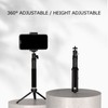TELESIN Selfie Stick Aluminum Alloy Extendable Selfie Stick Tripod for
