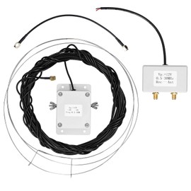 MLA-30+ (Plus) Loop Antenna Active Receive Antennas Low Noise Medium Shortwaves Antenna with 0.5-30 MHz Frequency GTRH