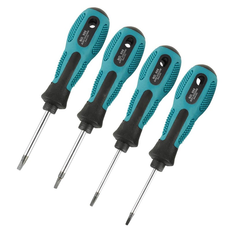 Triangle Screwdriver Set, Chrome Vanadium Precision Repair Tool Kit Magnetic