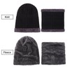May Huang Winter hat, beanie hat and tube scarf, with