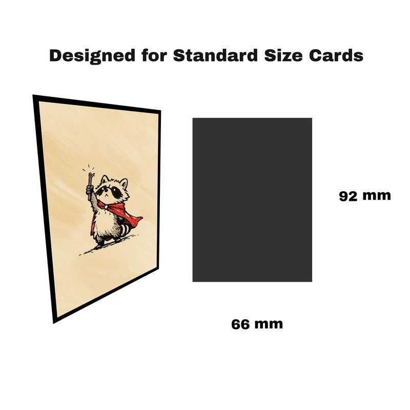 Trading Card Sleeves – 100 Count – Smooth Matte Art