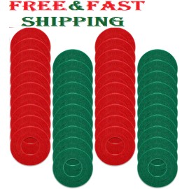 Unbranded 40 Pcs Car Battery Terminal Protector Anti Corrosion Washers Fiber Felt Washe