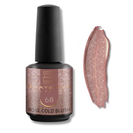 68 Rose Gold Blush Gold - Shayenne UV Gel Nagellack 15ml - Langhaltend, Hochglanz, Für UV/LED Lampe, Maniküre & Pediküre - Profi-Qualität - Made in Germany