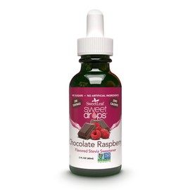 SweetLeaf Sweet Drops - Flavored Stevia Liquid Sweetener, Organic Stevia Extract, Zero Calories, Gluten Free, Keto Friendly, Non GMO, Natural Flavors, Sugar Alternative - Chocolate Raspberry, 2 Fl Oz