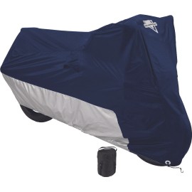 NELSON-RIGG DELUXE ALL-SEASON CYCLE COVER NAVY M PART# MC-902-02-MD NEW
