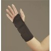 Deroyal Wrist Splits - Black Hook & Loop Wrist Splint, Left, 8", Size L- 5073-09