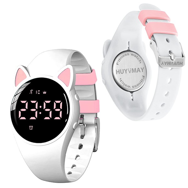 Fitness Tracker Pedometer Watch, No App No Phone Required, USB