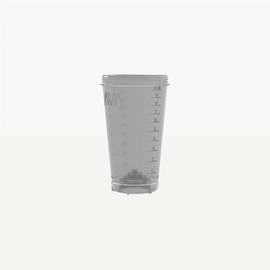 AVA Premium Foam Cannon Replacement Beaker, 1L Capacity, Pressure Washer Soap Container (Transparent)