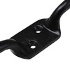 SecureFix Direct Black or Galvanised Cleat Hook 3" - 6"