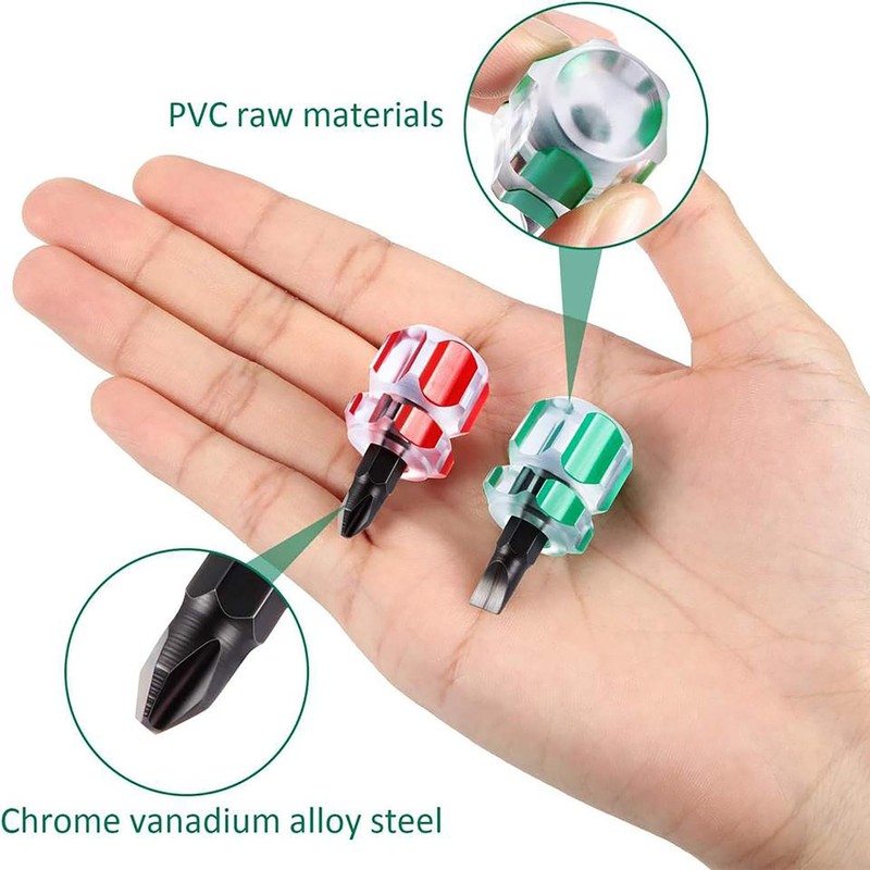 Buspoll Sewing Machine Screwdriver Ultra Short Screwdriver Tool - One