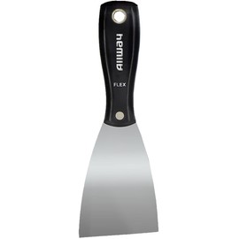 ALLWAY NX3F Ergonomic Grip Flex Smooth Curved Wall Scraper, 3"