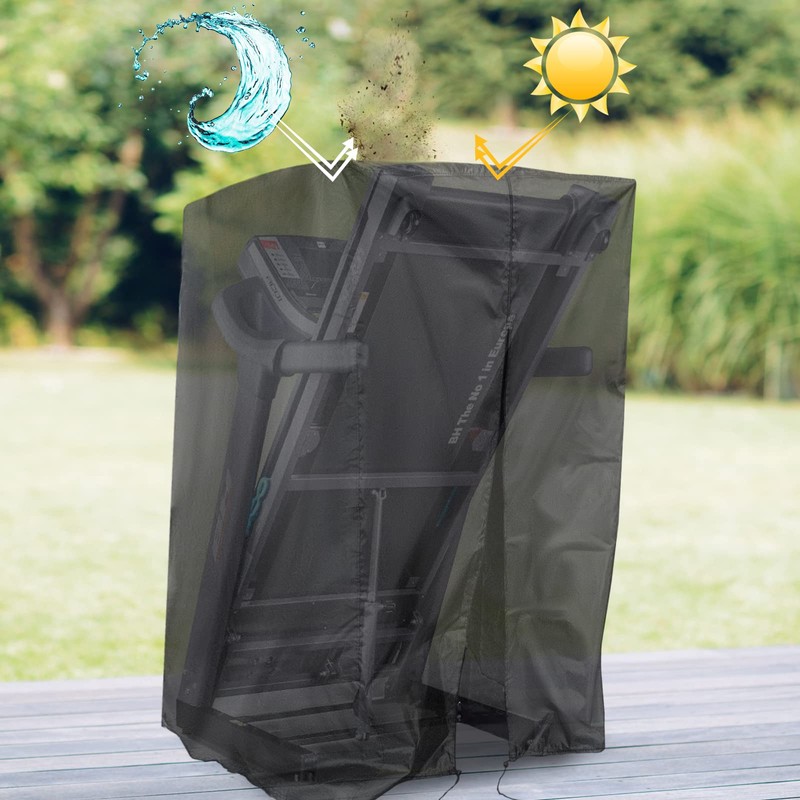Iptienda Treadmill Cover, Folding Treadmill Covers Waterproof for Foldable Running