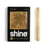 SHINE 12 Sheet Gold, 1 1/4"