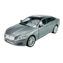 Welly Jaguar XJ X351 Saloon Silver Grey 2009 1/24 Metal Model Car Die Cast New in Box