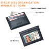 Adenpvn Leather credit card holder Minimalist Slim Front Pocket Wallet