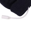 USB Heating Gloves Full Half Fingerless Knitting Double Side Warm