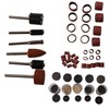 206pc Mini Polishing And Grinding Kit Fits Dremel Drums Discs