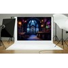 Halloween Photography Backdrop Mad Scientist Lab Children's Birthday Holiday Party