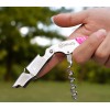 WineOp Professional Double Hinged Wine Bottle Opener Corkscrew Key |