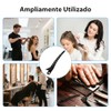 24Pzs Pinzas de Pato, Pinzas Cabello de Metal Resistente, negro