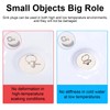 Rubber Bath Plug Replacement Set 4PCS, Fit for UK Universal