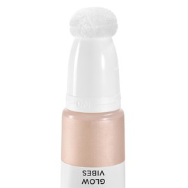 Collistar NOT Glow Vibes Mehrzweck-Liquid-Highlighter, Sponge-Applikator, feuchtigkeitsspendend, strahlende Haut, für Gesicht, Augen, Lippen, Körper, mit Hyaluronsäure, Nr. 02 Golden Hour, 15 ml