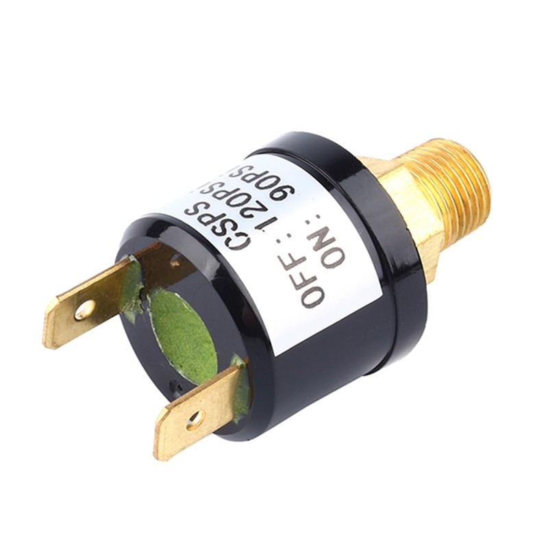 Luatoxry 90-120 PSI Air Pressure Switch, 1/8-27NPT Pressure Switch Replacement,