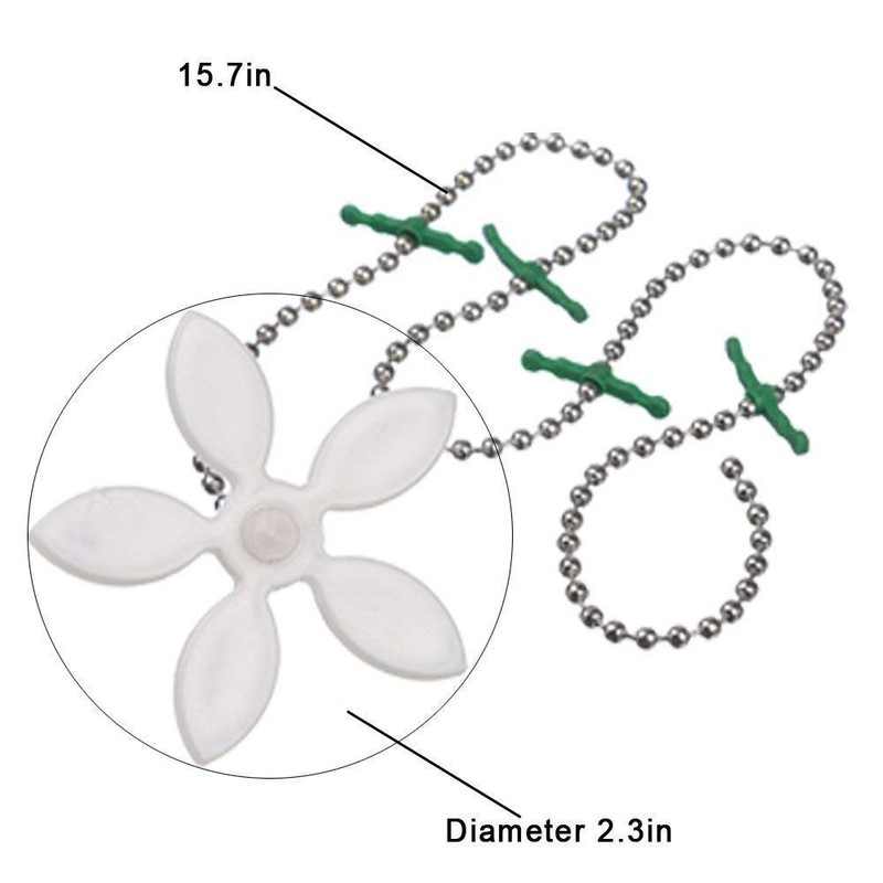 5 Pack Flower Shape Shower Drain Sink Remover Hair Filter